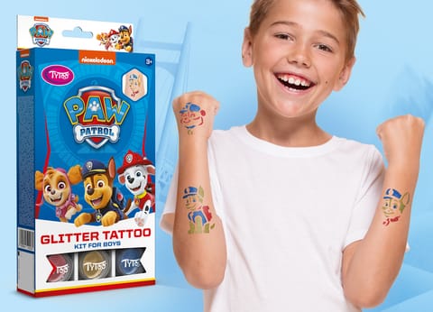 ⁨Tytoo. Glitter Tattoo E - PAW Patrol⁩ at Wasserman.eu