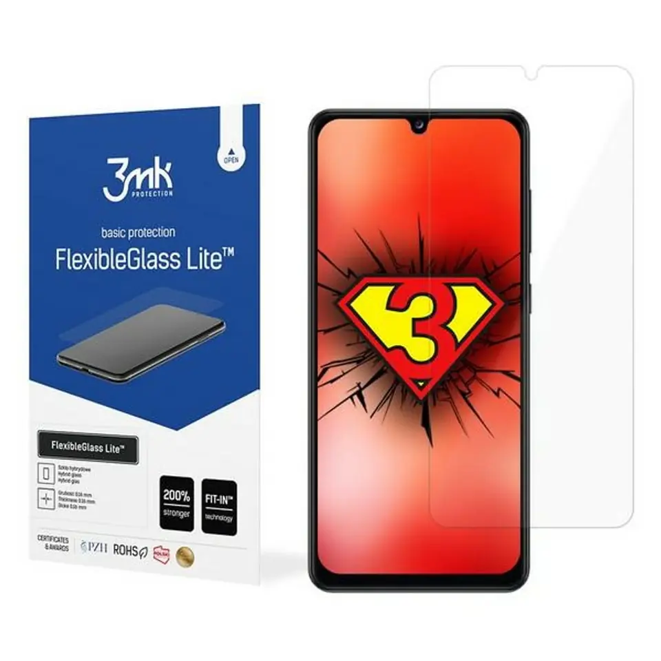 ⁨3MK FlexibleGlass Lite Sam A325 A32 4G Szkło Hybrydowe Lite⁩ w sklepie Wasserman.eu