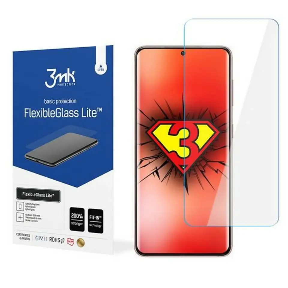 ⁨3MK FlexibleGlass Lite Sam Galaxy S21 FE Hybrid Glass Lite⁩ at Wasserman.eu