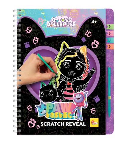 ⁨LISCIANI KOCI DOMEK GABI SKETCHBOOK SCRATCH REVEAL⁩ w sklepie Wasserman.eu