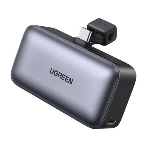 ⁨Powerbank 5000mAh Ugreen Nexode PB503, 20W (szary)⁩ w sklepie Wasserman.eu