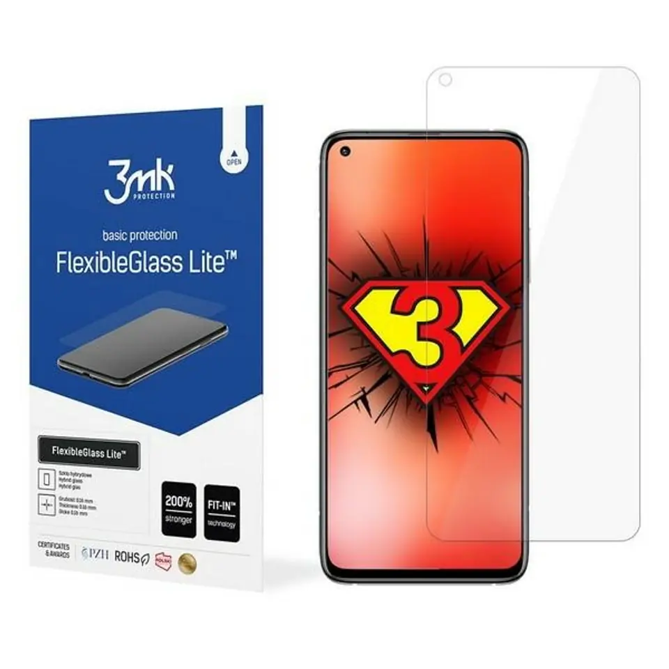 ⁨3MK FlexibleGlass Lite Xiaomi Mi 10T 5G /Mi 10T Pro 5G Szkło Hybrydowe Lite⁩ w sklepie Wasserman.eu