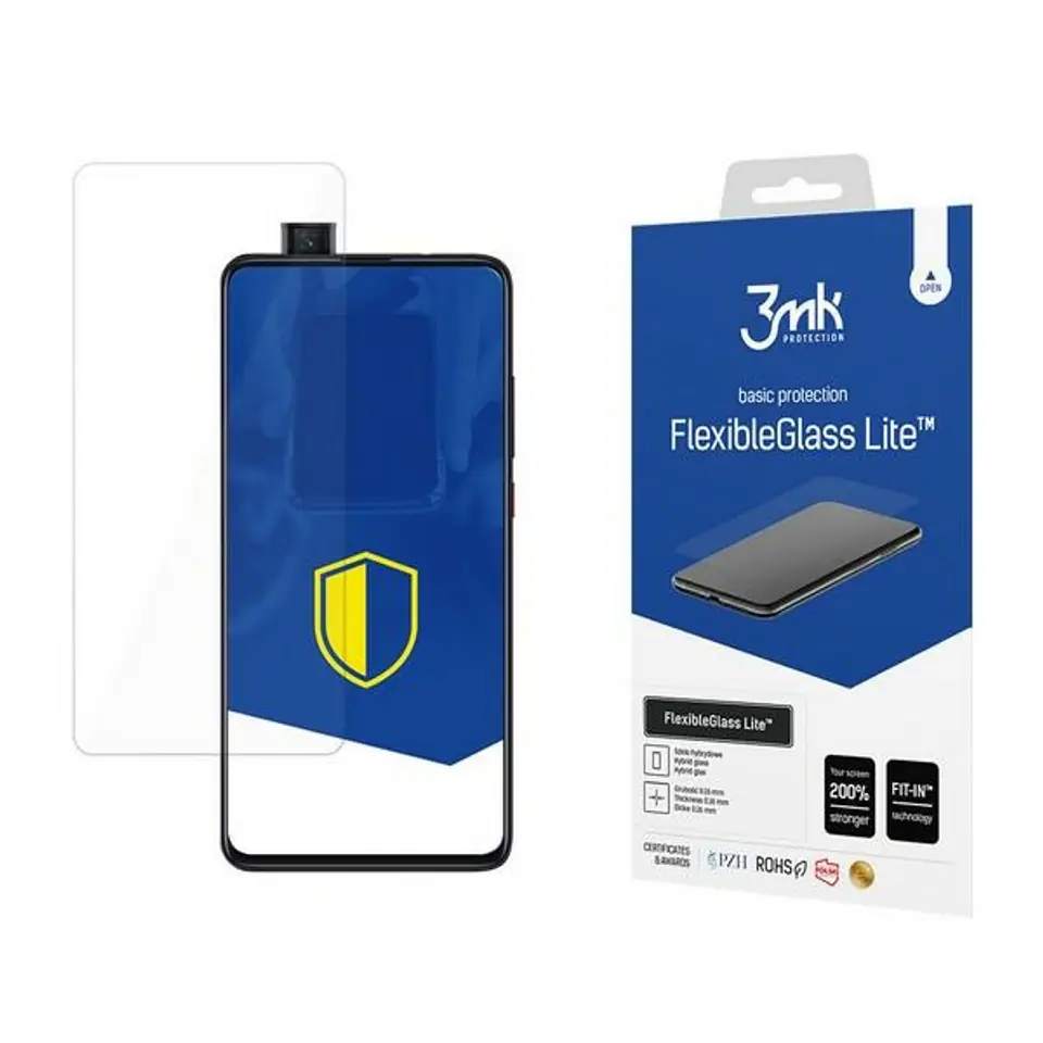⁨3MK FlexibleGlass Lite Xiaomi Mi 9T Hybrid Glass Lite⁩ at Wasserman.eu