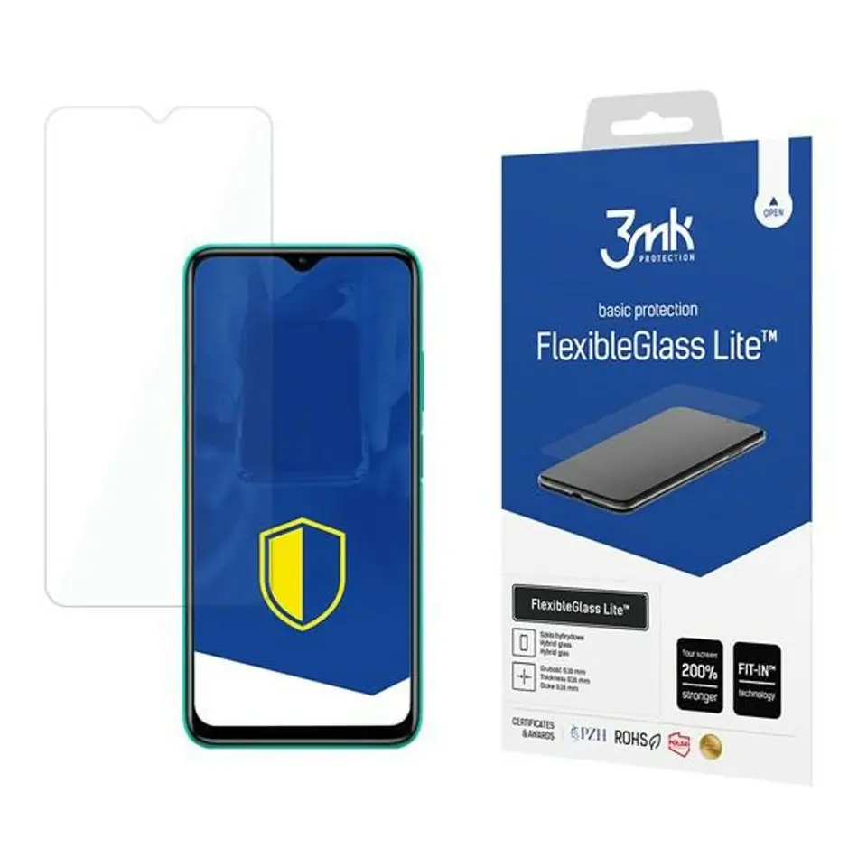 ⁨3MK FlexibleGlass Lite Xiaomi Redmi 9T Hybrid Glass Lite⁩ at Wasserman.eu