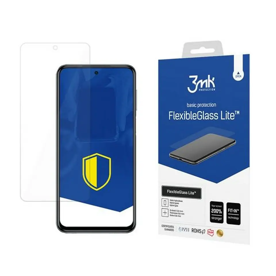 ⁨3MK FlexibleGlass Lite Xiaomi Redmi Note 9S Hybrid Glass Lite⁩ at Wasserman.eu