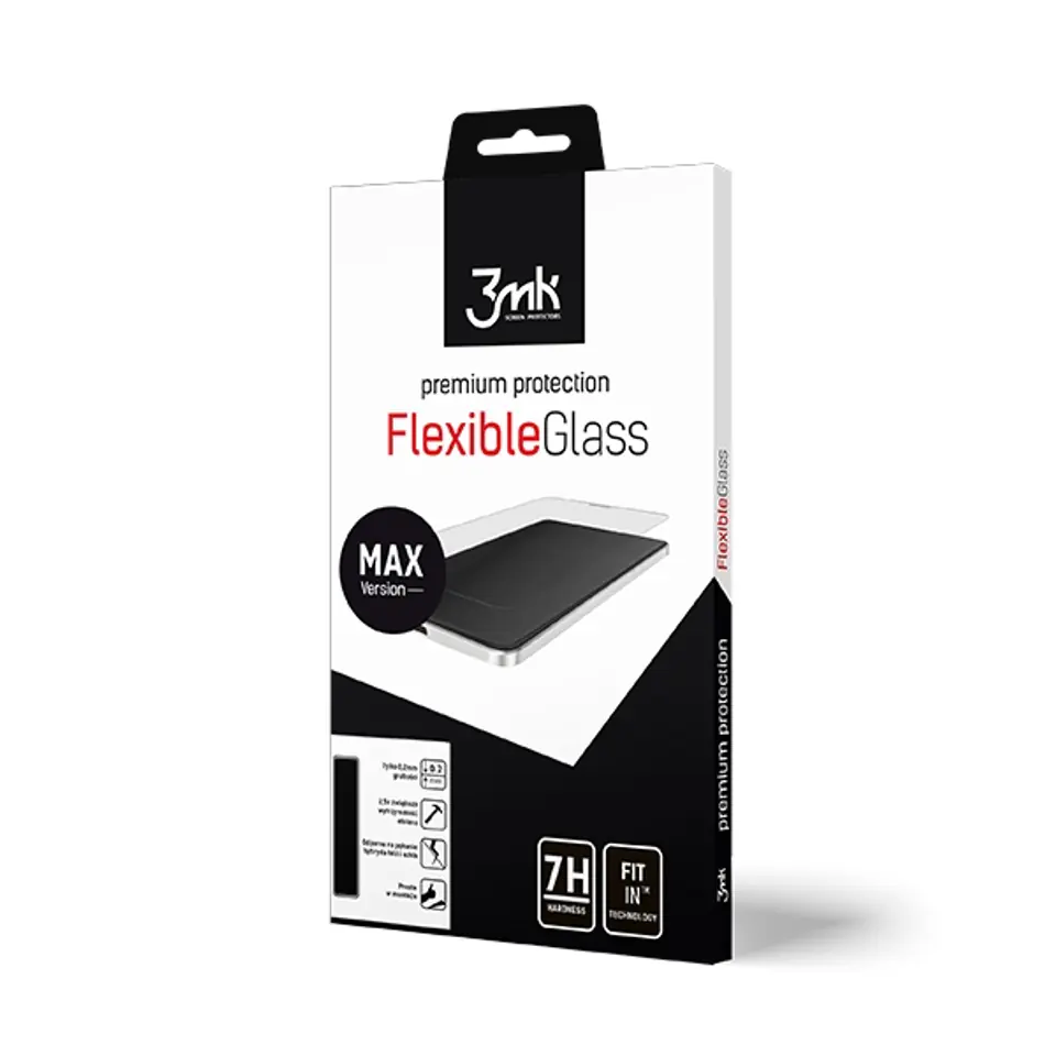 ⁨3MK FlexibleGlass Max iPhone 11 6.1" black/black⁩ at Wasserman.eu