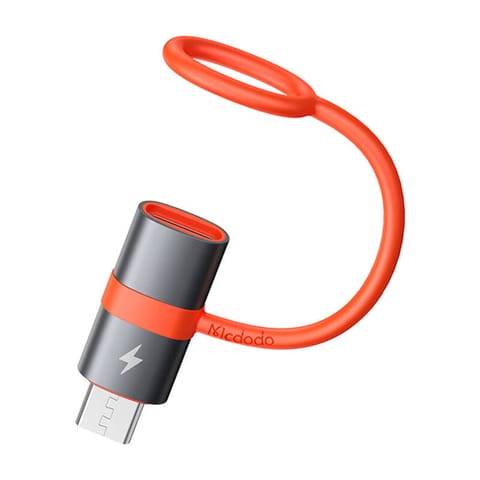 ⁨Adapter USB-C do Micro USB McDodo OT-3820 (czarny)⁩ w sklepie Wasserman.eu