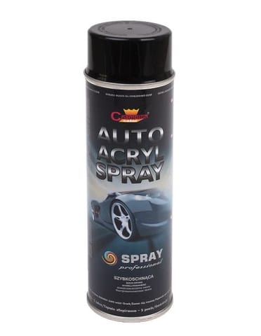 ⁨CHAMPION SPRAY AUTO ACRYL 500MLCZARNY POŁ.⁩ w sklepie Wasserman.eu