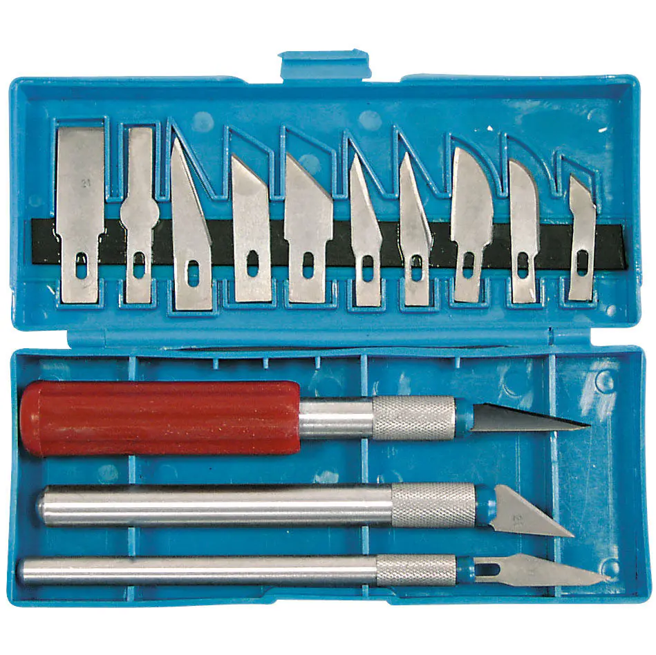 ⁨Set of precision shears with 16 different blades⁩ at Wasserman.eu