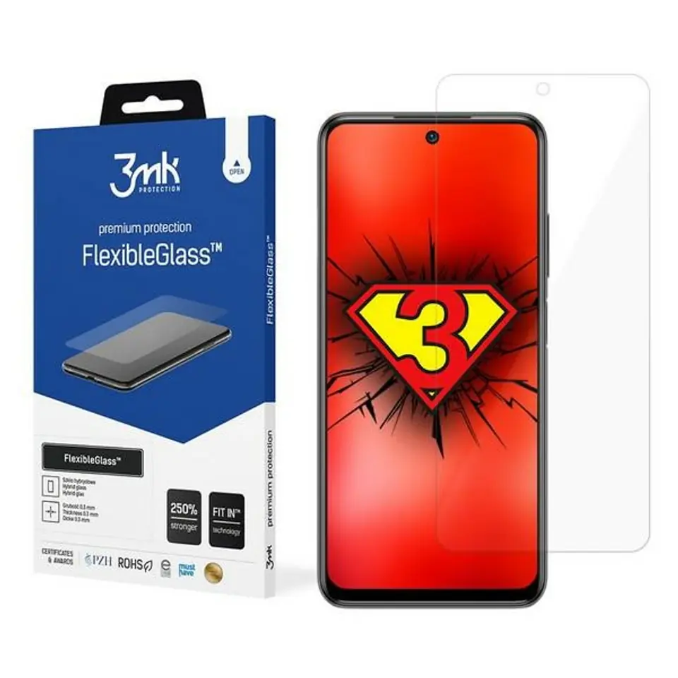 ⁨3MK FlexibleGlass Xiaomi Redmi Note 10 Hybrid Glass⁩ at Wasserman.eu