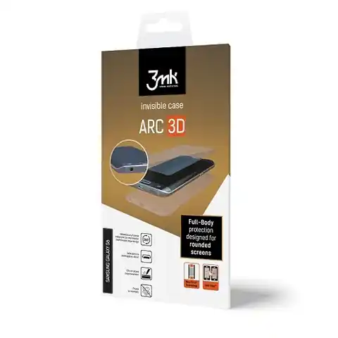 ⁨3MK Folia ARC 3D Fullscreen Xperia X przód, tył, boki⁩ w sklepie Wasserman.eu