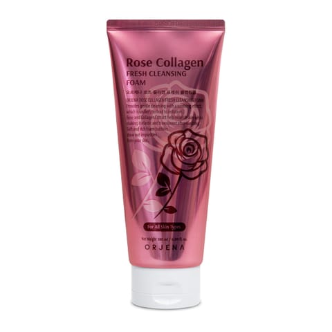 ⁨ORJENA Rose Collagen Foam Pianka do mycia twarzy 180 ml⁩ w sklepie Wasserman.eu