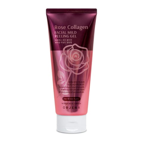 ⁨ORJENA Rose Collagen Żel peelingujący do twarzy 180 ml⁩ w sklepie Wasserman.eu