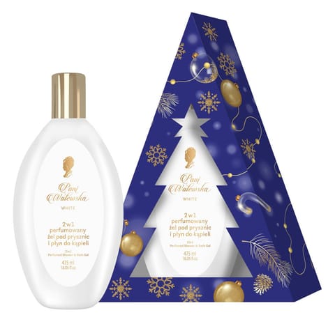 ⁨PANI WALEWSKA Choinka 2w1 Perfumowany żel pod prysznic i płyn do kąpieli White 475 ml⁩ w sklepie Wasserman.eu