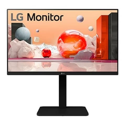 ⁨LG 24" 24BA450-B FHD DVI DP HDMI USB IPS 16:9 schwarz⁩ at Wasserman.eu