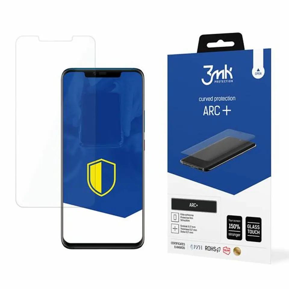 ⁨3MK Folia ARC+ FS Huawei Mate 20 Pro Folia Fullscreen⁩ w sklepie Wasserman.eu