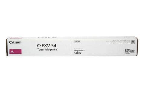 ⁨Canon Original Laser Toner Cartridge CEXV54, magenta, 8500s, 1396C002, Canon imageRUNNER C3025i, C3125i, O⁩ at Wasserman.eu