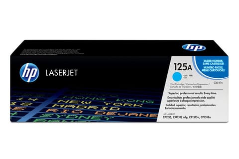 ⁨HP 125A Cyan Print Cartridge CB541A⁩ at Wasserman.eu