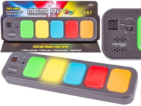 ⁨Logiczna gra pamięciowa Memory Elektroniczna Gra Memo Game TRY ME⁩ w sklepie Wasserman.eu