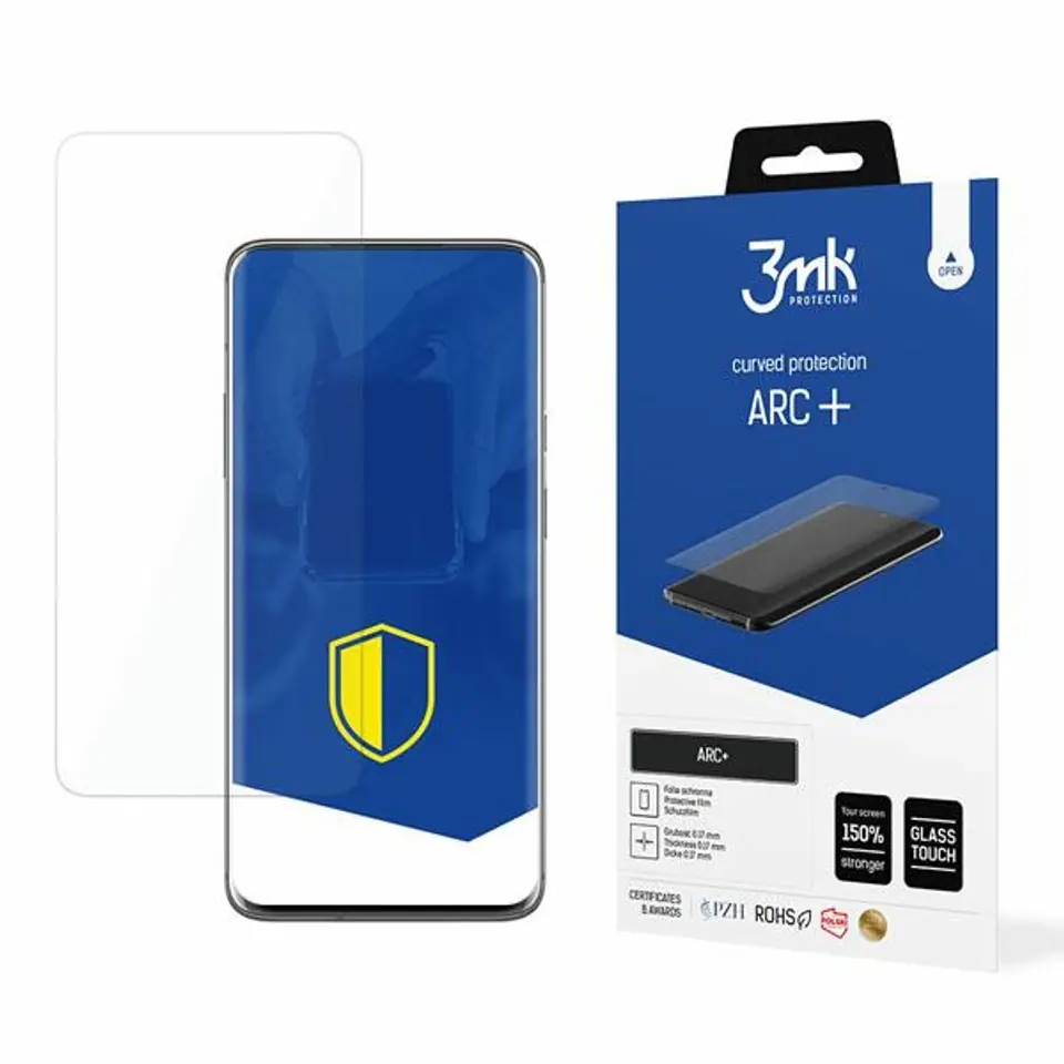 ⁨3MK Arc+ FS Film OnePlus 7 Pro Fullscreen Film⁩ at Wasserman.eu