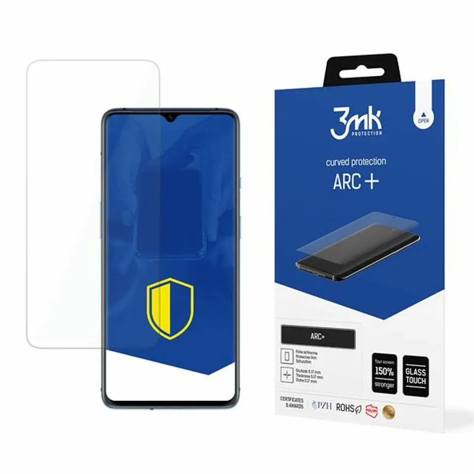 ⁨3MK Folia ARC+ FS OnePlus 7T Pro Folia FullScreen⁩ w sklepie Wasserman.eu