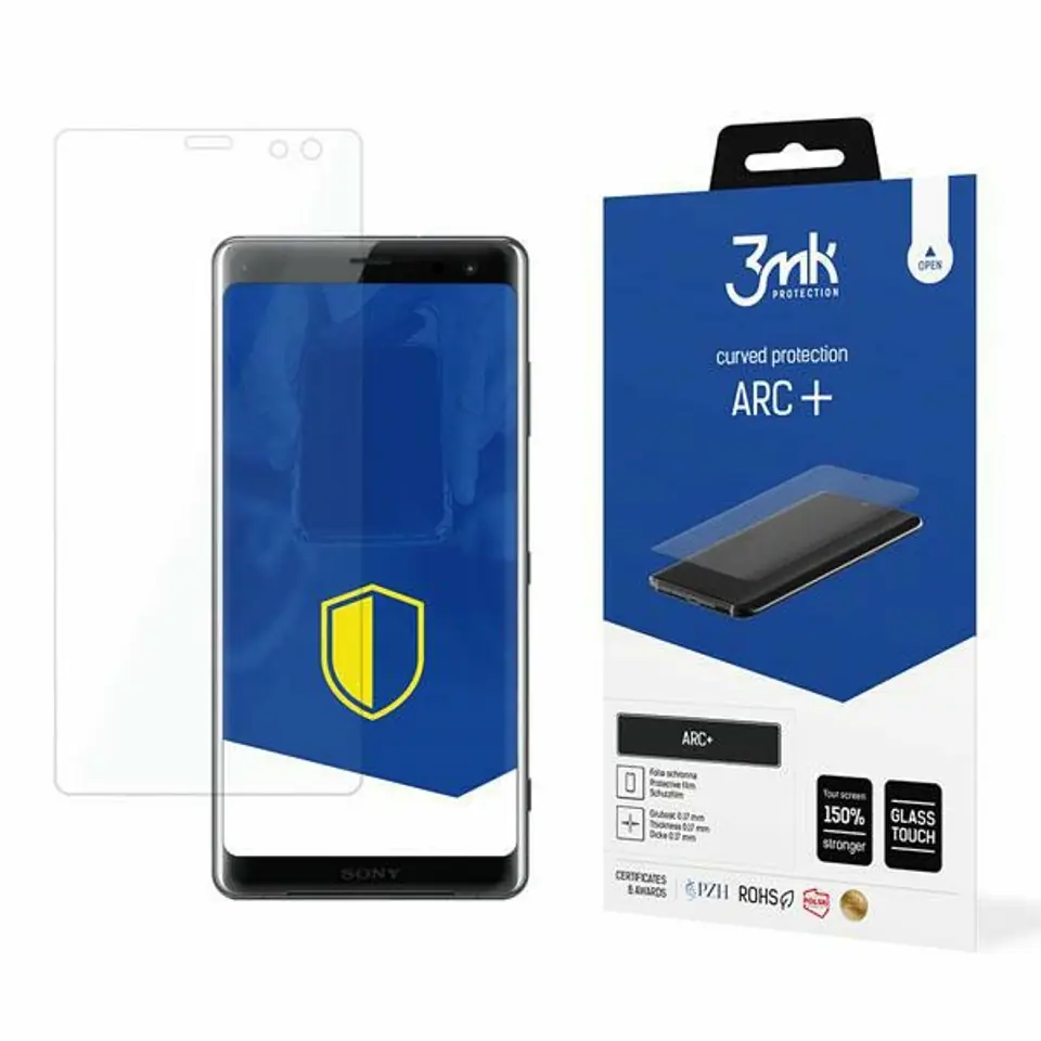 ⁨3MK Folia ARC+ FS Xperia XZ3 Folia Fullscreen⁩ w sklepie Wasserman.eu