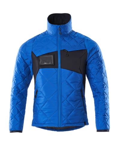 ⁨MASCOT® Kurtka termiczna ACCELERATE (kolor błękitny/ciemny granat, rozmiar 2XL)⁩ w sklepie Wasserman.eu