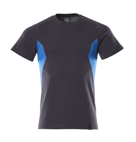 ⁨MASCOT® T-Shirt ACCELERATE (kolor ciemny granat/błękitny, rozmiar 2XLONE)⁩ w sklepie Wasserman.eu
