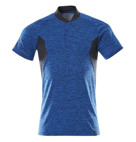 ⁨MASCOT® Koszulka polo ACCELERATE (kolor błękitny/ciemny granat, rozmiar XL ONE)⁩ w sklepie Wasserman.eu