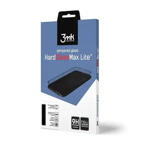 ⁨3MK HG Max Lite Huawei P8 Lite 2017 black/black⁩ at Wasserman.eu