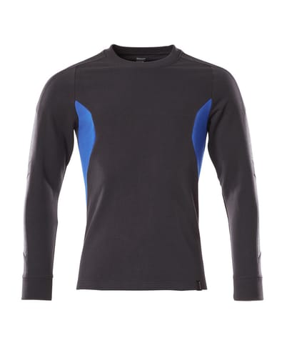 ⁨MASCOT® Bluza ACCELERATE (kolor ciemny granat/błękitny, rozmiar L  ONE)⁩ w sklepie Wasserman.eu