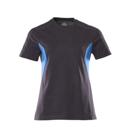 ⁨MASCOT® T-Shirt ACCELERATE (kolor ciemny granat/błękitny, rozmiar 4XLONE)⁩ w sklepie Wasserman.eu