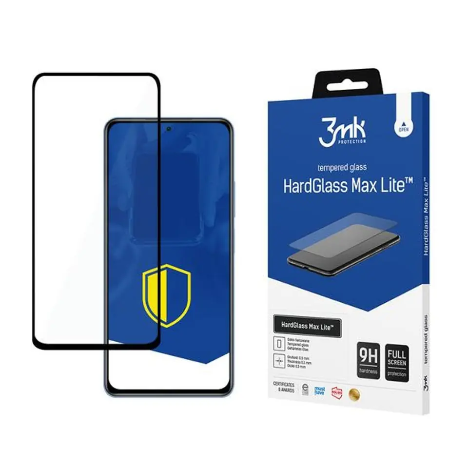 ⁨3MK HG Max Lite Xiaomi Mi 11i 5G black/black⁩ at Wasserman.eu