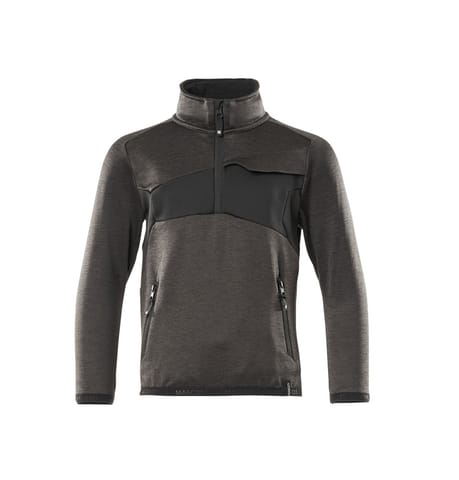 ⁨MASCOT® Bluza polarowa dla dzieci ACCELERATE (kolor ciemny antracyt/czerń, rozmiar 104)⁩ w sklepie Wasserman.eu