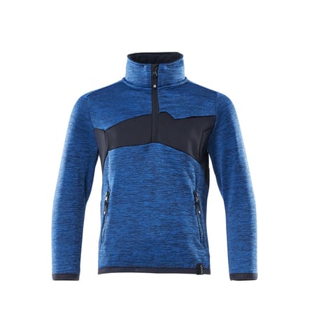 ⁨MASCOT® Bluza polarowa dla dzieci ACCELERATE (kolor błękitny/ciemny granat, rozmiar 164)⁩ w sklepie Wasserman.eu
