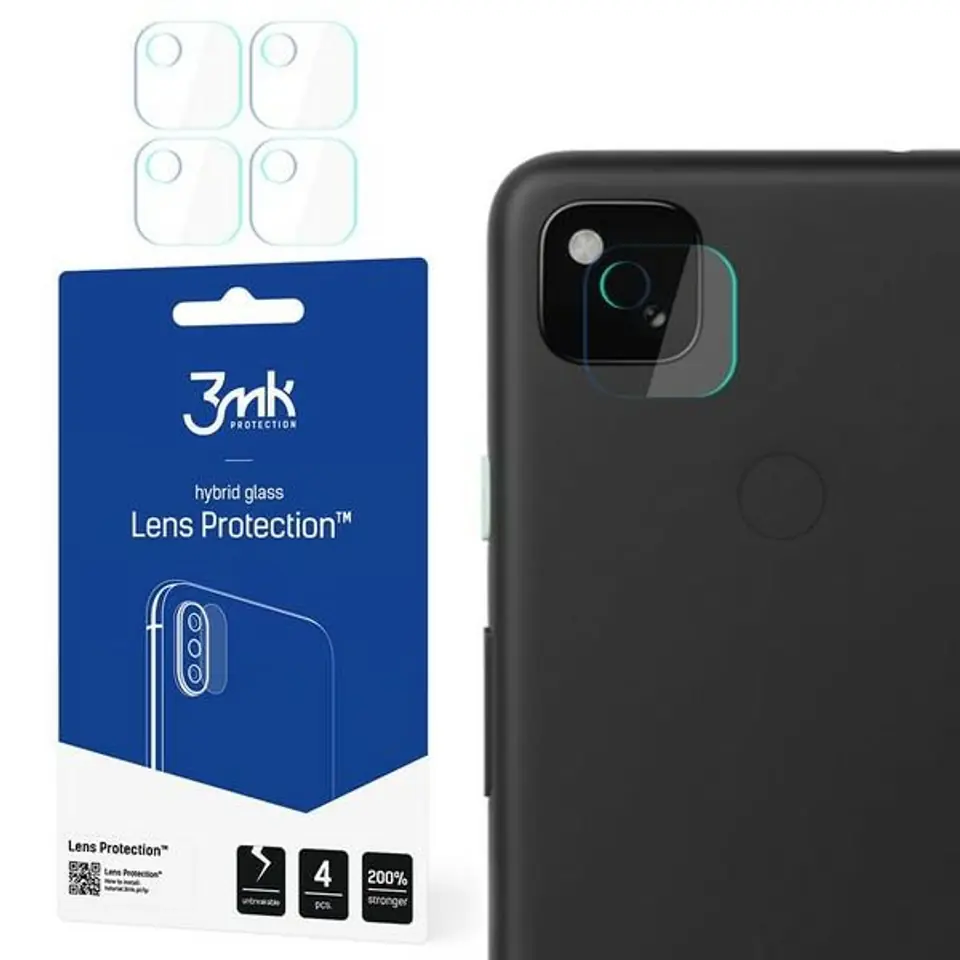 ⁨3MK Lens Protect Google Pixel 4a Ochrona na obiektyw aparatu 4szt⁩ w sklepie Wasserman.eu