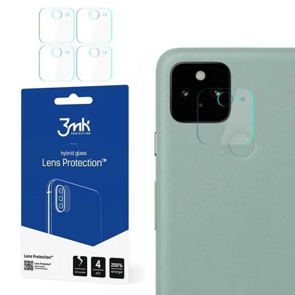 ⁨3MK Lens Protect Google Pixel 5 Ochrona na obiektyw aparatu 4szt⁩ w sklepie Wasserman.eu