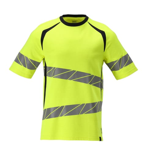 ⁨MASCOT® T-Shirt ACCELERATE MULTISAFE (kolor żółty hi-vis/ciemny granat, rozmiar 3XL)⁩ w sklepie Wasserman.eu