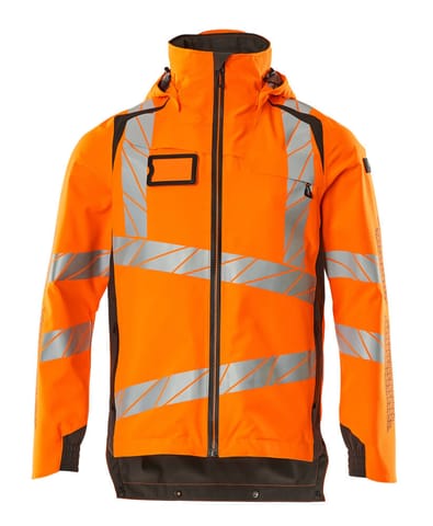 ⁨MASCOT® Kurtka membranowa ACCELERATE SAFE (kolor pomarańcz hi-vis/ciemny antracyt, rozmiar 5XL)⁩ w sklepie Wasserman.eu