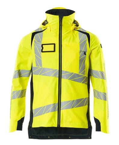 ⁨MASCOT® Kurtka membranowa ACCELERATE SAFE (kolor żółty hi-vis/ciemny granat, rozmiar 5XL)⁩ w sklepie Wasserman.eu