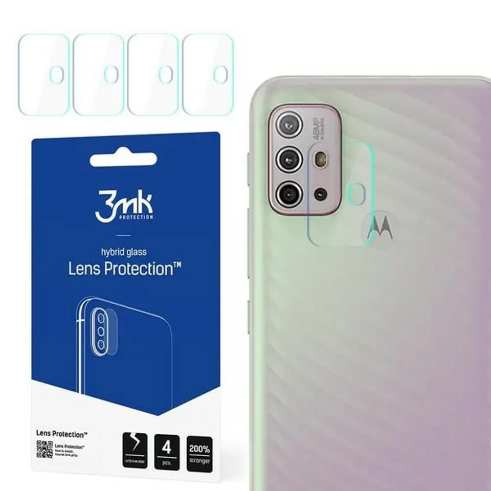 ⁨3MK Lens Protect Motorola Moto G10 Ochrona na obiektyw aparatu 4szt⁩ w sklepie Wasserman.eu