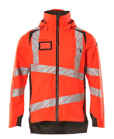 ⁨MASCOT® Kurtka membranowa ACCELERATE SAFE (kolor czerwień hi-vis/ciemny antracyt, rozmiar 2XL)⁩ w sklepie Wasserman.eu