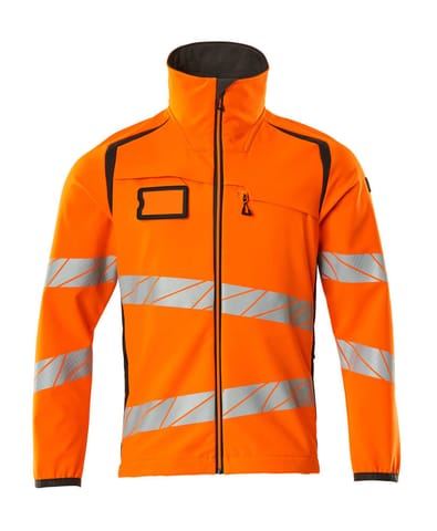 ⁨MASCOT® Kurtka softshell ACCELERATE SAFE (kolor pomarańcz hi-vis/ciemny antracyt, rozmiar 2XL)⁩ w sklepie Wasserman.eu
