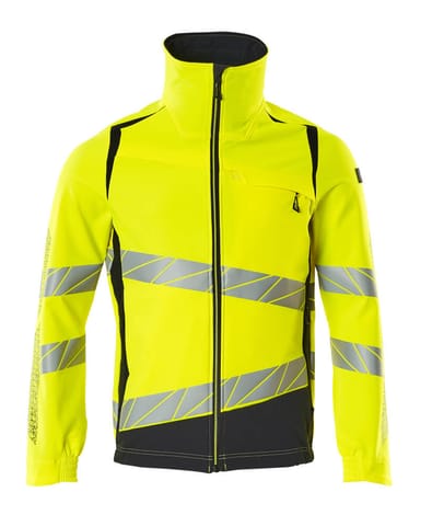 ⁨MASCOT® Kurtka ACCELERATE SAFE (kolor żółty hi-vis/ciemny granat, rozmiar XL)⁩ w sklepie Wasserman.eu
