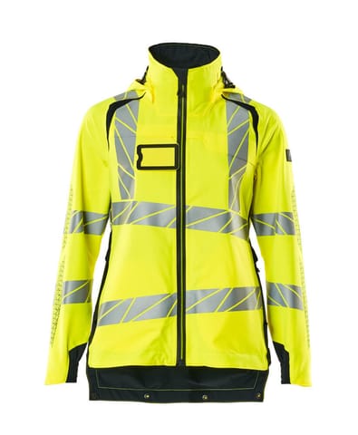 ⁨MASCOT® Kurtka membranowa ACCELERATE SAFE (kolor żółty hi-vis/ciemny granat, rozmiar XS)⁩ w sklepie Wasserman.eu