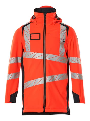 ⁨MASCOT® Parka ACCELERATE SAFE (kolor czerwień hi-vis/ciemny granat, rozmiar 2XL)⁩ w sklepie Wasserman.eu