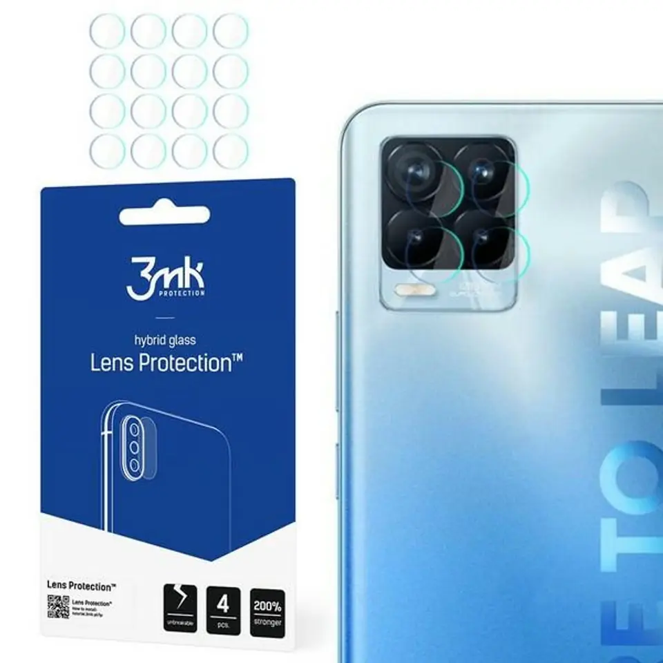 ⁨3MK Lens Protect Realme 8 Pro Ochrona na obiektyw aparatu 4szt⁩ w sklepie Wasserman.eu