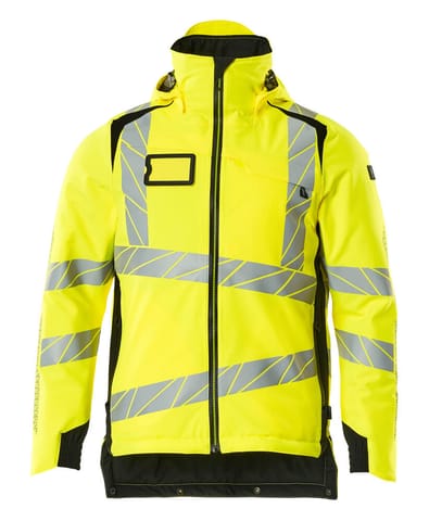 ⁨MASCOT® Kurtka zimowa ACCELERATE SAFE (kolor żółty hi-vis/czerń, rozmiar L)⁩ w sklepie Wasserman.eu