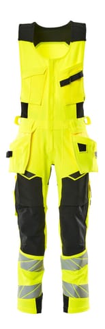 ⁨MASCOT® Kombinezon bez rękawów ACCELERATE SAFE (kolor żółty hi-vis/czerń, rozmiar 76C46)⁩ w sklepie Wasserman.eu