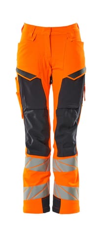 ⁨MASCOT® Spodnie z kieszeniami na kolanach ACCELERATE SAFE (kolor pomarańcz hi-vis/ciemny granat, rozmiar 76C36)⁩ w sklepie Wasserman.eu